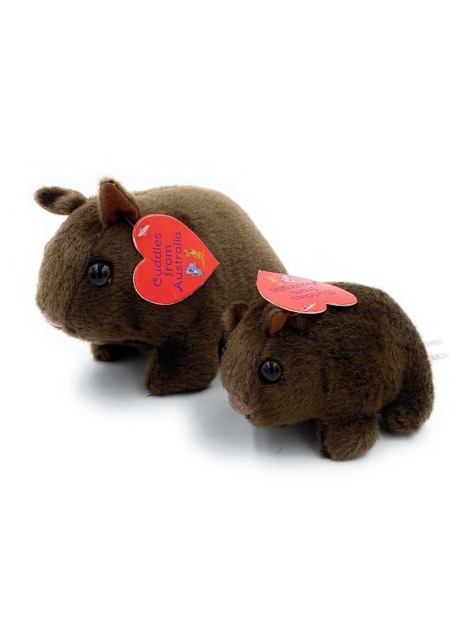 Aeisage Wombat Stuffed Animal 4.5" Plush Small Wombat Toys Cute Australian Souvenirs Tree Bear Gifts for Boys & Girls Super Soft Stuffed Colah - Image 2