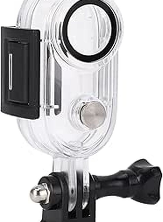 Underwater Case For GO3S Diving Protection Transparent Housing PC Tempered Glass 304 Stainless Steel - Image 1