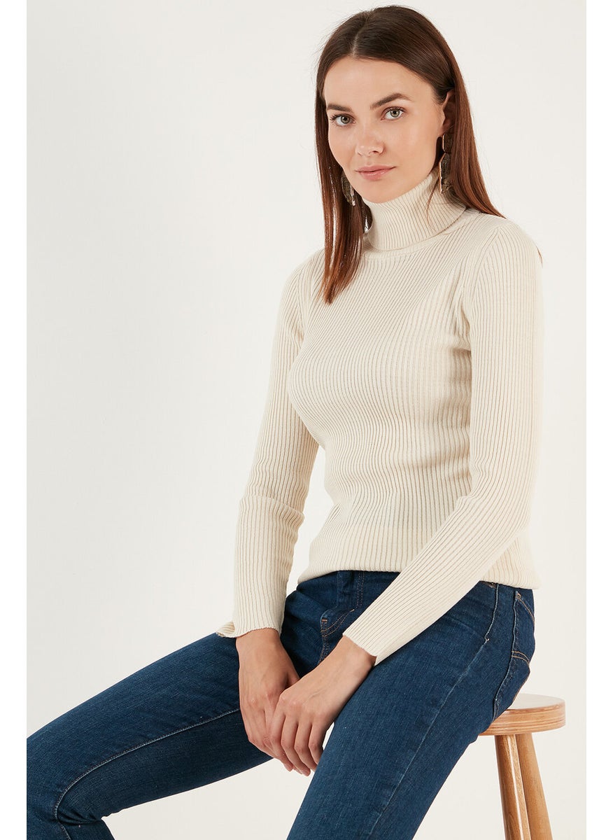 Lela Turtleneck Soft Acrylic Sweater Women's Sweater 4614102  - Image 1