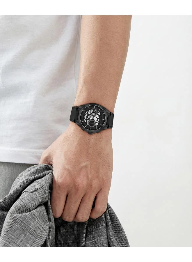 Coach  Ionic Plated Black Steel Quartz Multi Watch for Men | Best Price UAE