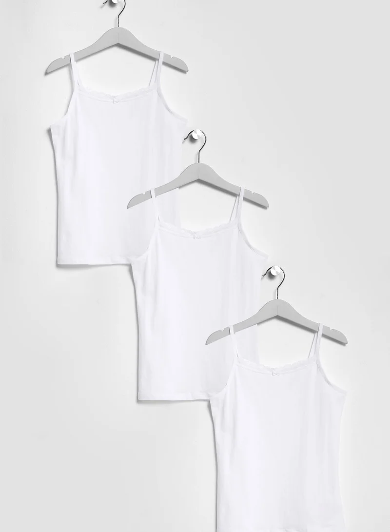 F&F Little 3 Pack Gir Vest