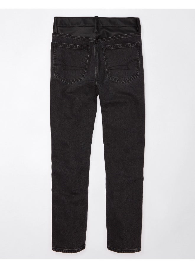 American Eagle High Waist Straight Fit  Jeans  - Image 4