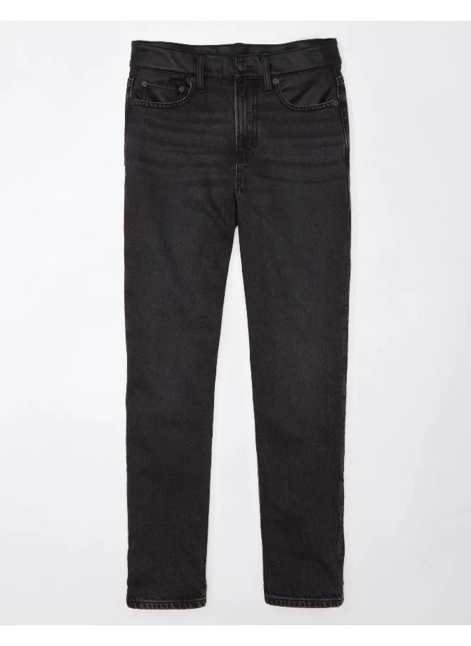 امريكان ايجل High Waist Straight Fit  Jeans