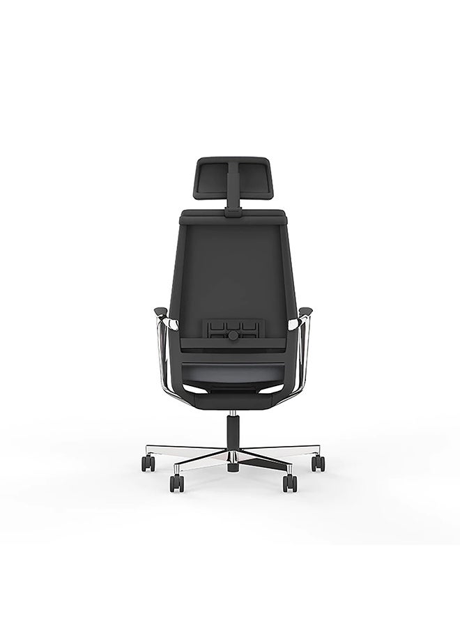 BACK COMFORT Sao Paulo Office Chair Real Leather | Ergonomic Back and Neck Support | Premium Design | 1-Year Warranty  - Image 3
