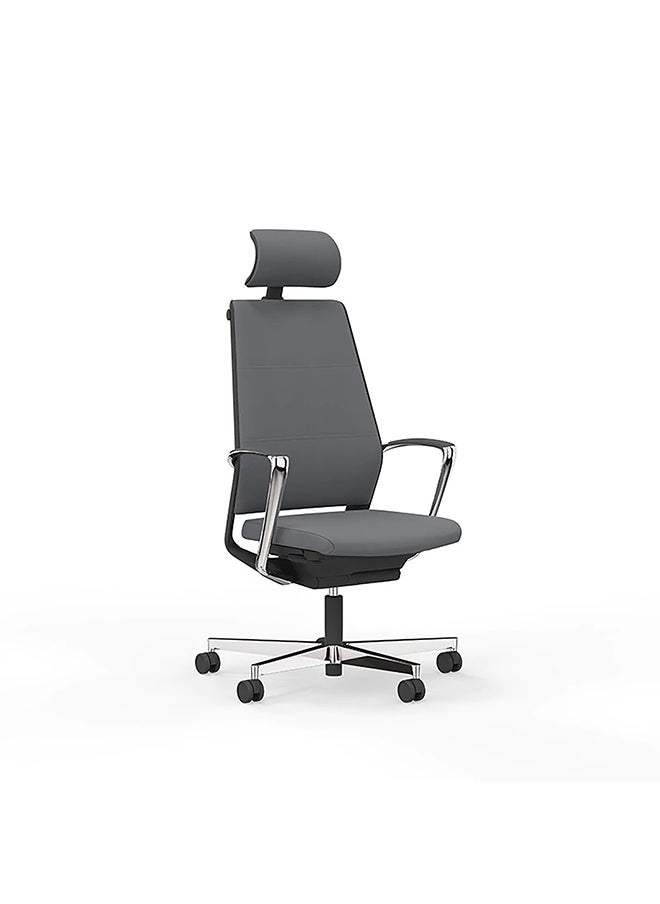 BACK COMFORT Sao Paulo Office Chair Real Leather | Ergonomic Back and Neck Support | Premium Design | 1-Year Warranty  - Image 1