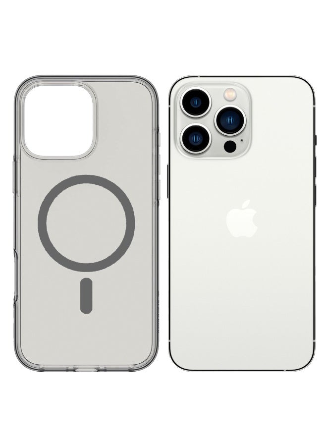 أزتك غطاء مغناطيسي لهاتف آيفون 13 برو ماكس تصميم نحيف للغاية بظهر مطفي من PC بدون إطار ودون حواف تصميم بسيط متوافق مع MagSafe تقنية iCrystal ضد الاصفرار حماية من السقوط بزوايا Air Guard حماية عدسة الكاميرا كفر خفيف ومتين - Image 1