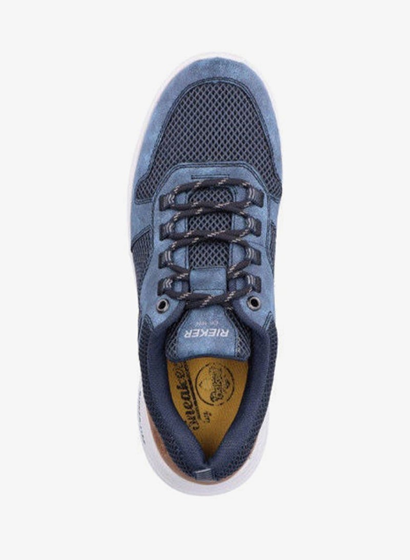 Rieker Mens Casual Shoes B7302-14 Morelia Blue 116-1134 - Image 2