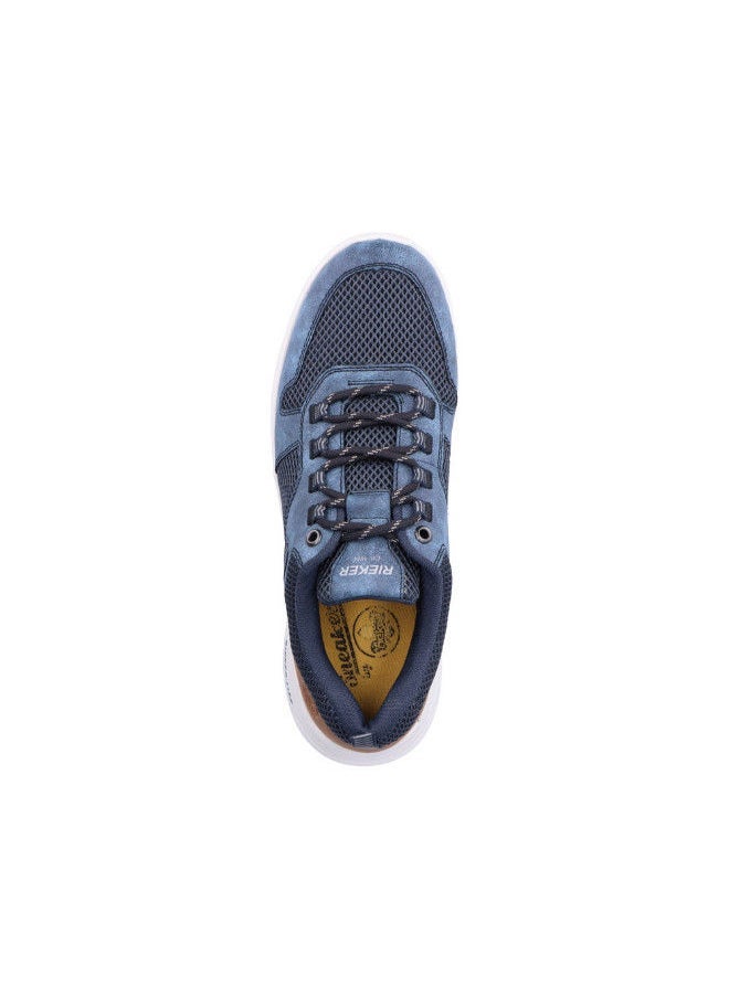 rieker - Rieker Mens Casual Shoes B7302-14 Morelia Blue 116-1134 - Image 1
