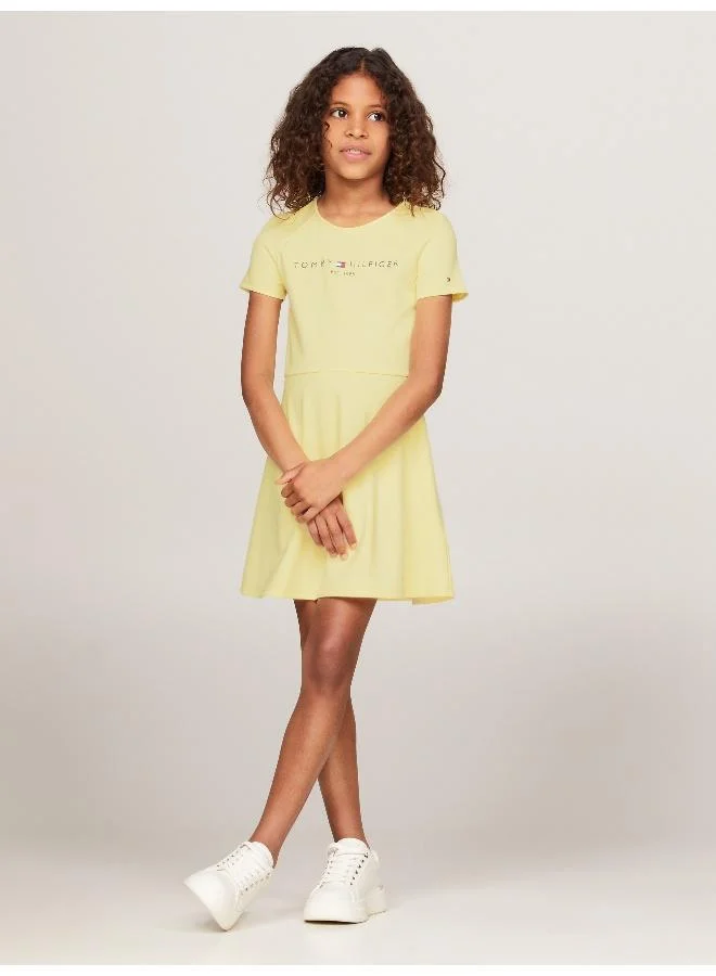 تومي هيلفيغر PUNTO FIT & FLARE DRESS SS