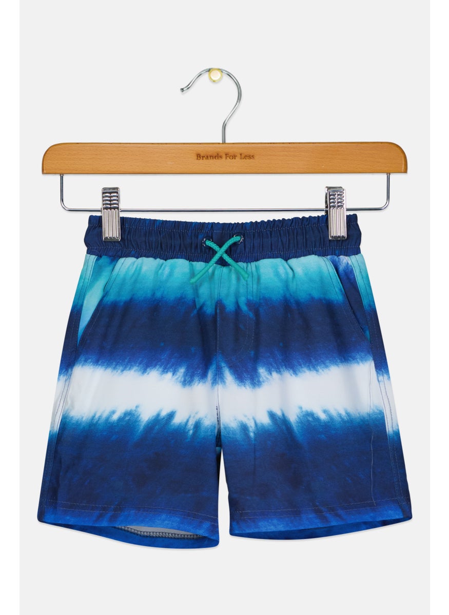 Andy & Evan Toddlers Boy Tie Dye Board Short, Multicolor  - Image 1