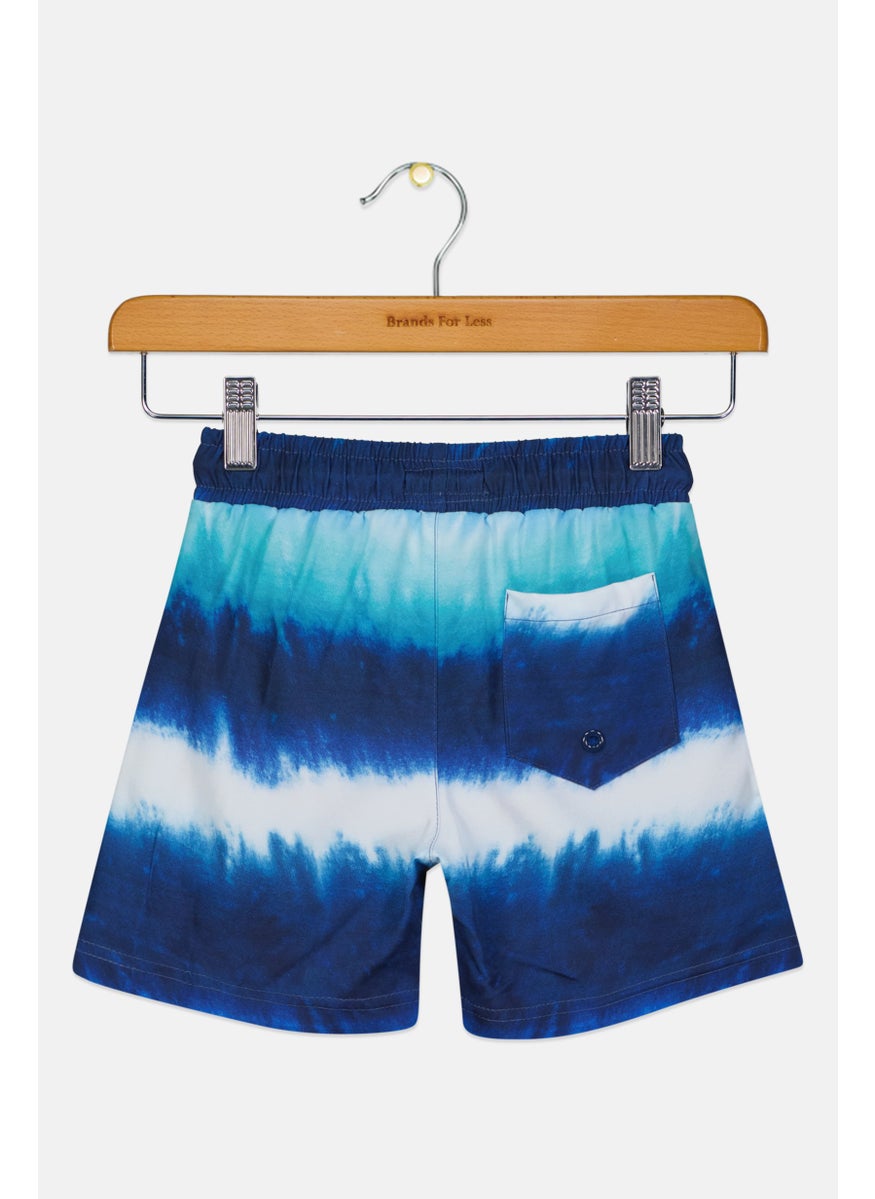Andy & Evan Toddlers Boy Tie Dye Board Short, Multicolor  - Image 2