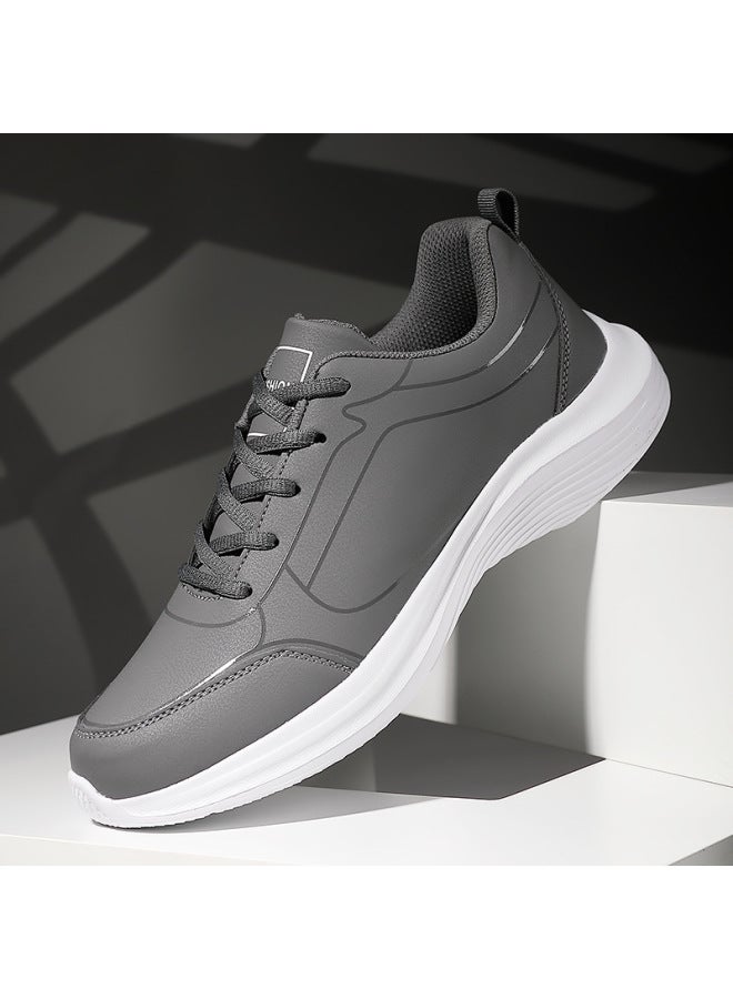 Spring And Autumn Large Size Men's Shoes 45 Casual 46 Sports 47 Extra Wide 48 Running Waterproof Black Shoes Men's Trendy Brand