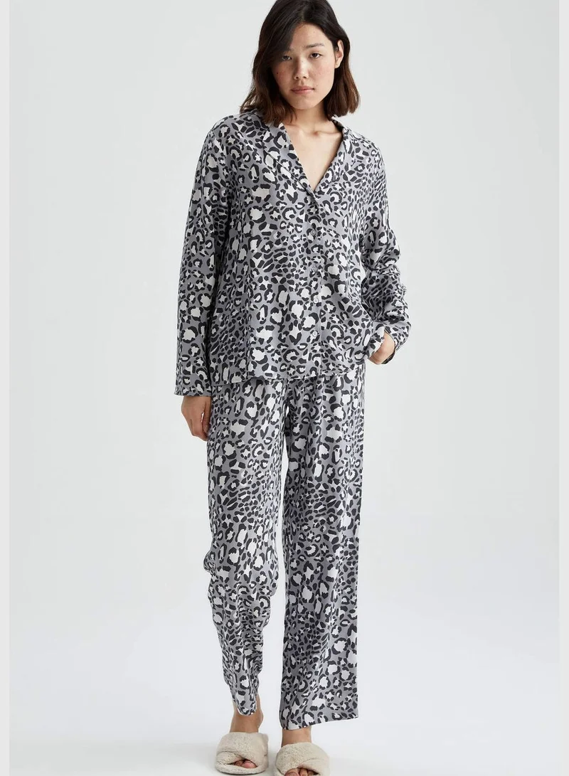 DeFacto Woman Regular Fit Homewear Woven Bottoms