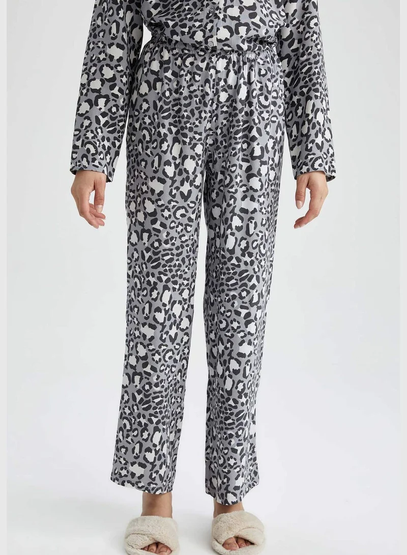 DeFacto Woman Regular Fit Homewear Woven Bottoms