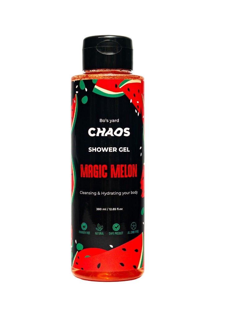 Chaos Shower Gel - Magic Melon, 380ml