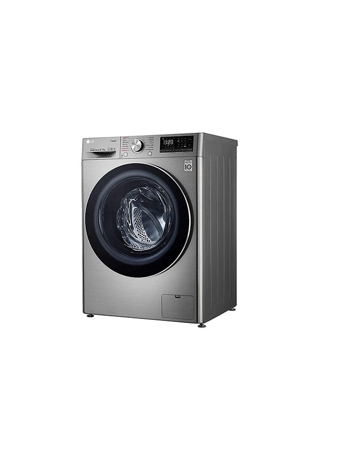 LG Vivace Washer & Dryer, 10/7 Kg, Bigger Capacity, AI DD, Steam, ThinQ 10 kg F4V5RGP2T Stainless Silver - Image 4