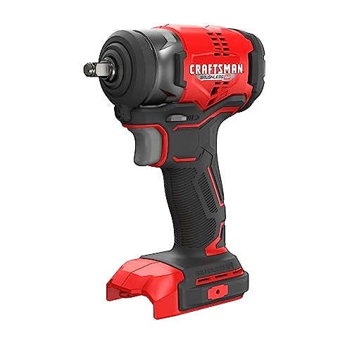 CRAFTSMAN V20 RP Cordless Impact Wrench, 3/8 inch Drive, Bare Tool Only (CMCF911B) - Image 1