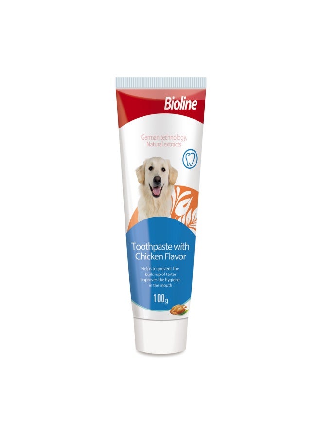 Bioline Tooth Paste 100g[Weight - 100g, Flavor - Chicken] - Image 1