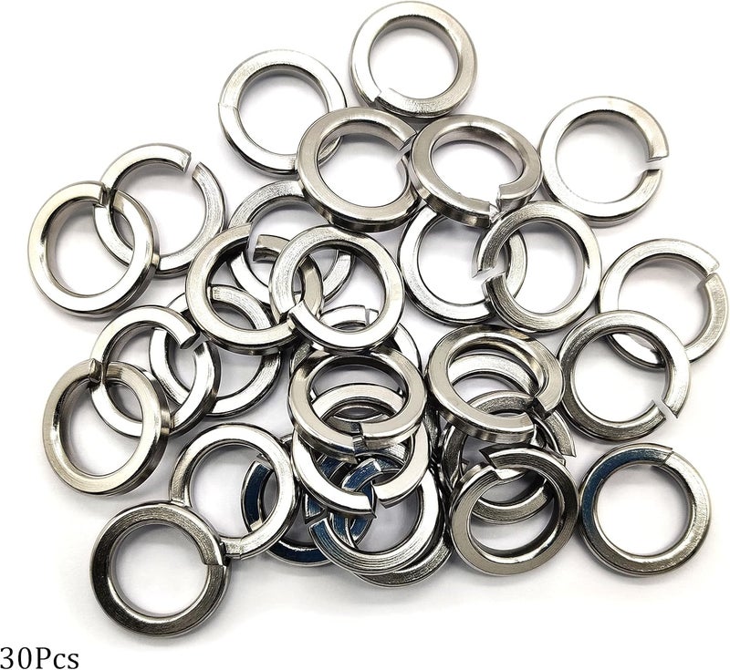 NACX M16 Split Lock Washer, 304 Stainless Steel Spring Lock Washer, 30Pcs - Image 3