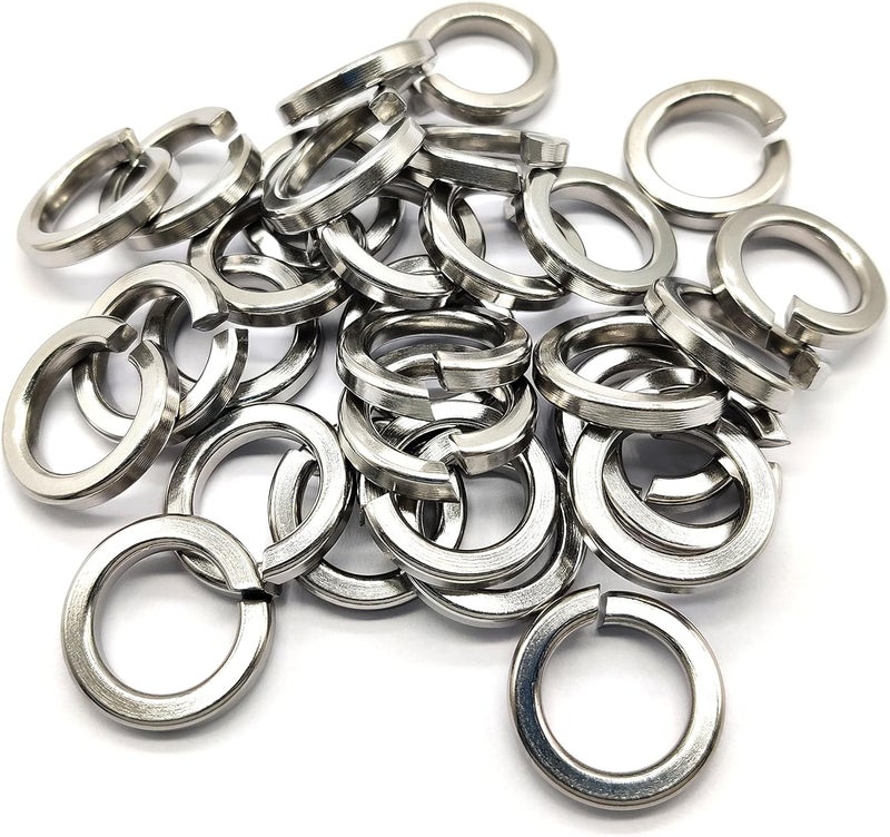 NACX M16 Split Lock Washer, 304 Stainless Steel Spring Lock Washer, 30Pcs - Image 1
