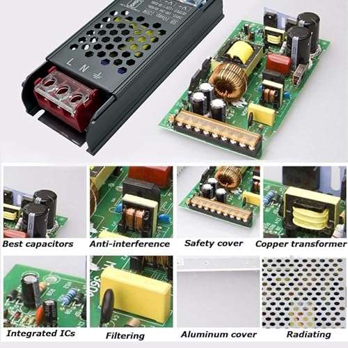 Dreamlux SMPS for PC 12V 25 AMP Adapter 300W Switching Power Supply, BIS Approved | Universal Adapter | Strip, Amplifier | AC to DC 12V Converter (Pack of 1PC) - Image 5