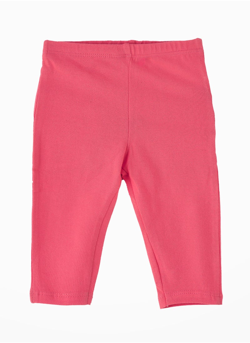 Jelliene Baby Girls' Cotton Knit Leggings  - Image 1
