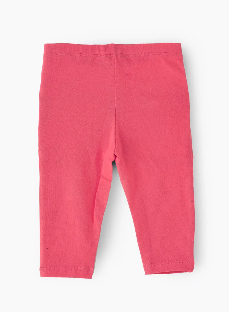 جيلين Baby Girls' Cotton Knit Leggings