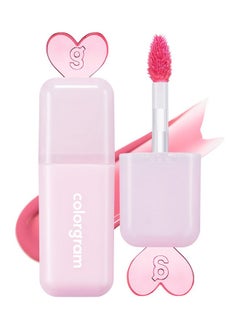 COLORGRAM Juicy Drop Tint 01 Berry Amazing | Juicy Lip Gloss, Glowing Lip Stain With Fruity Colors, Buildable & Blendable, Highly Pigmented  - Image 1
