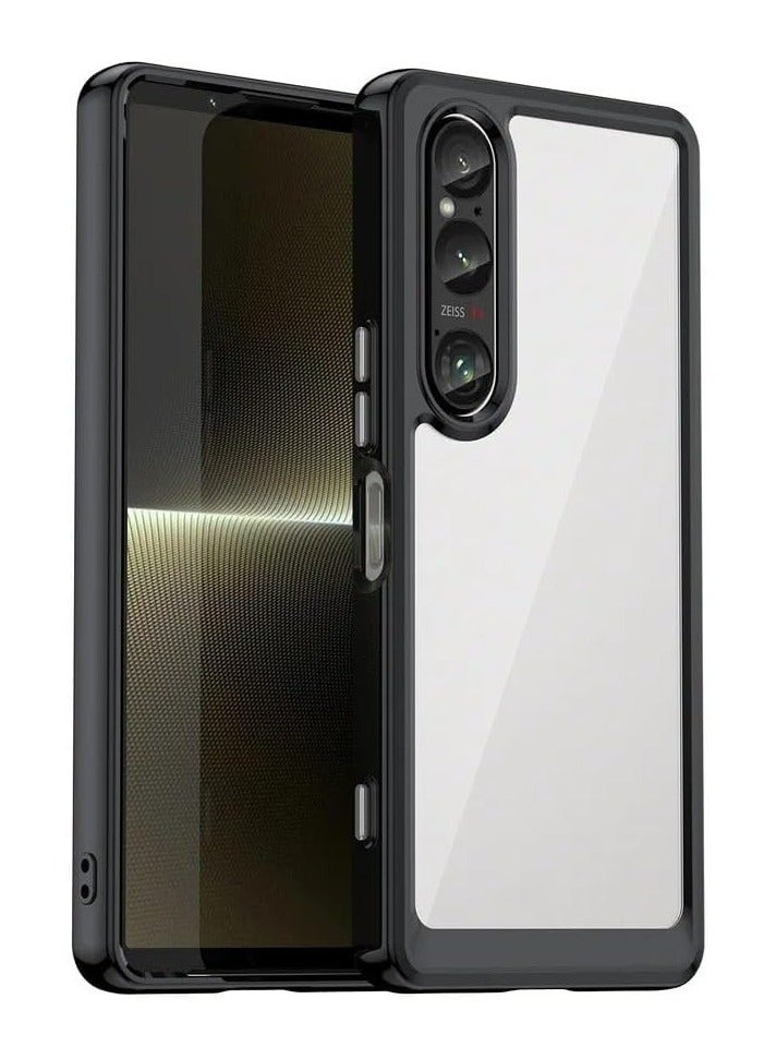 General Sony Xperia 1 VI 2024 Case, No Yellowing Military Grade Drop Protection Thin Flexible Silicone TPU Shockproof Protective Slim Fit Phone Cover  - Image 1