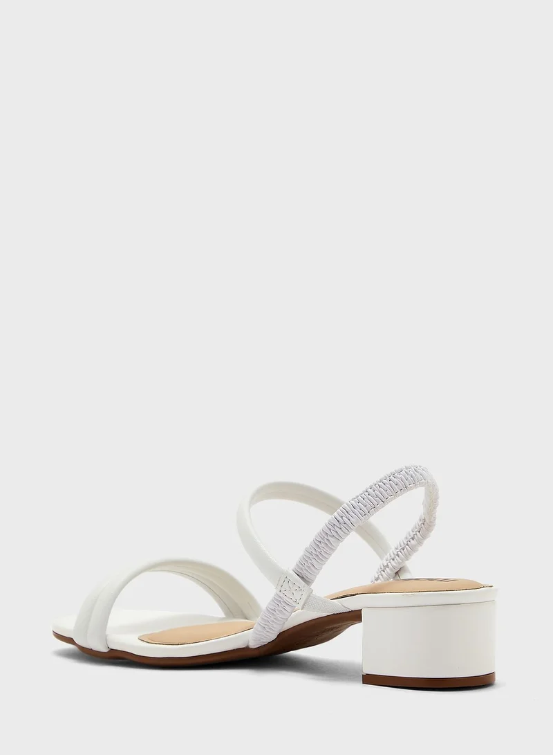 MOLECA Ankle Strap Mid Heel Sandals