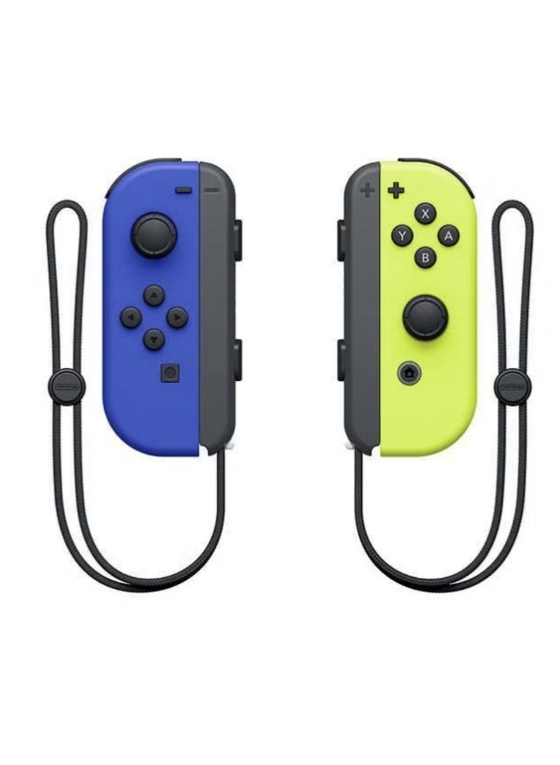 كيلا وحدة تحكم لاسلكية Joy Cons لجهاز Nintendo Switch، وحدات تحكم بديلة يمين/يسار متوافقة مع Nintendo Switch - أصفر نيون/أزرق - Image 1