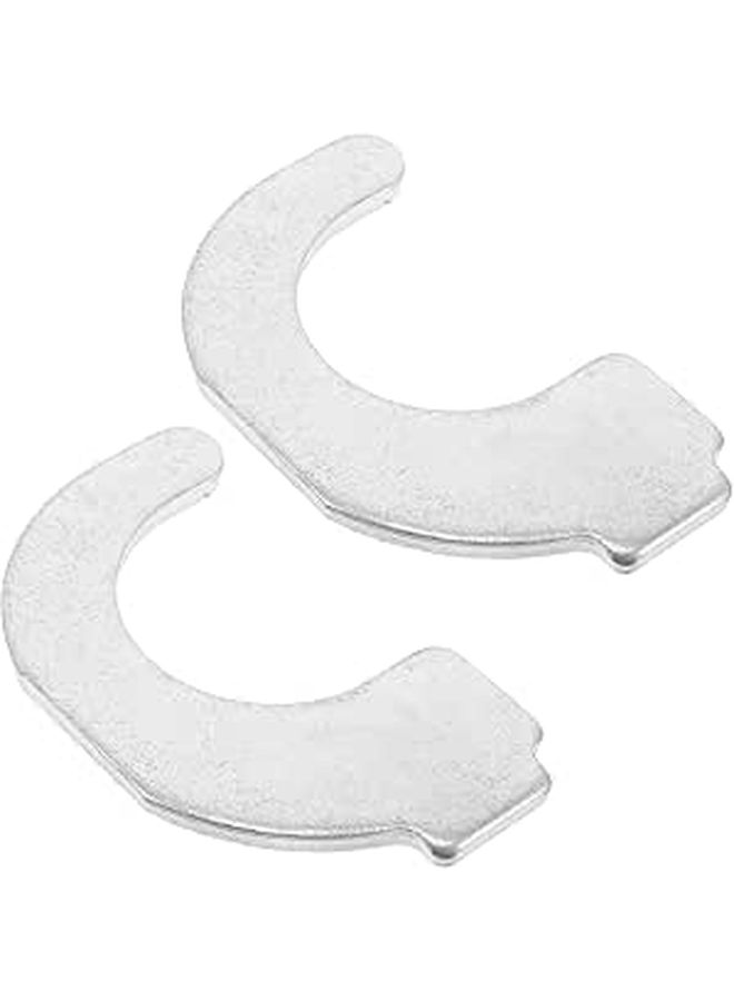 2 Pcs Heavy Duty Scaffold Board Hangers Step Hooks With Lock Secure Scaffold Brackets Construction - Image 1