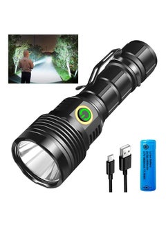 RATSAW 30000 High Lumens SST40 LED Torch with Power Display Super Bright Rechargeable Flashlight Type C Fast Charging Flash Light with 5 Modes IPX6 Waterproof Durable Torches for Camping Hiking Emergency  - Image 1