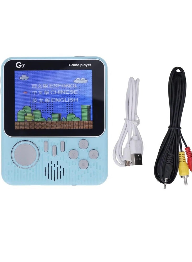 G7 Handheld Game Console for Kid Children, New Portable 3.5 Inch Screen Built in 666 Classic Retro Video Games Console Single Player Lightweight Gaming Device Support for Connecting TV - Image 1