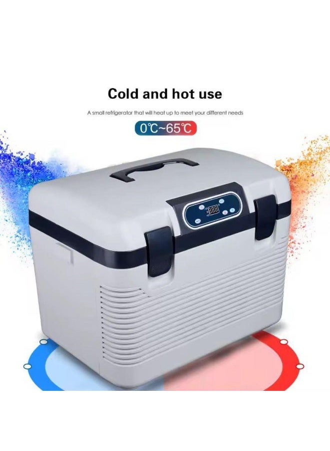 Tradeo 19L Portable Car Refrigerator Cooler and Warmer Electric Lunch Box 12V 24V 220V Travel Fridge - Image 1
