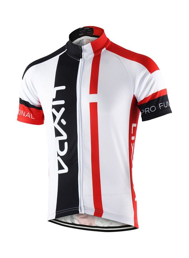 NIBEMINENT Quick Dry Cycling Short Sleeve Jersey And Padded Shorts - Image 3