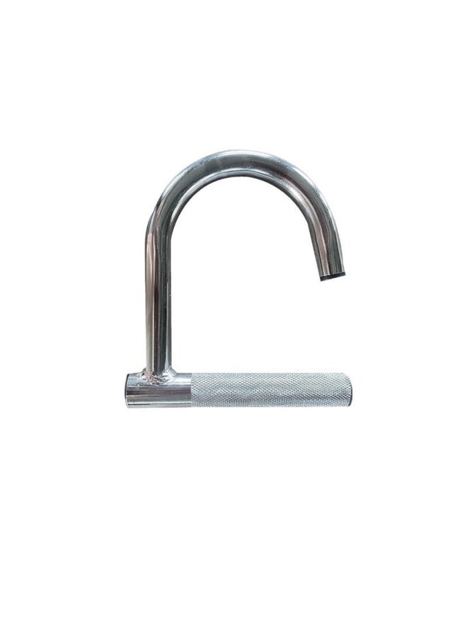Hook Handle Fitness Hook Handle Fitness Handle Comprehensive Trainer Triceps Brachii Fitness Handle High Pull Down-Color:One U-shaped Handle  - Image 1