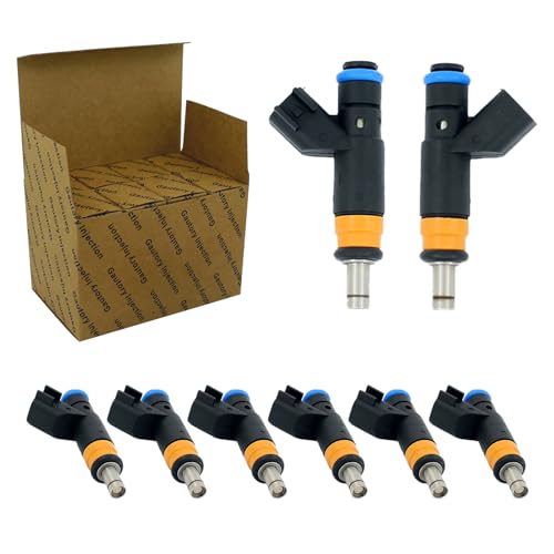 Gautory 05037479AA Fuel Injector Fits for RAM 1500 20112017 Dodge Charger Jeep Grand Cherokee 20062018 57L V8Compatible with Hemi 57 Set of 8 Fuel Injectors 4 Holes - Image 1