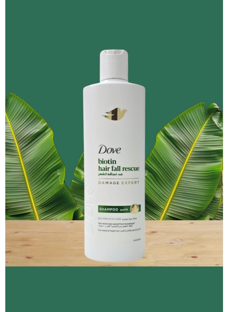 Dove Shampoo Biotin Hair Fall Rescue 400Ml - Image 2