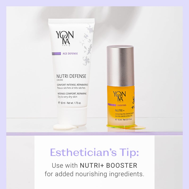 Yonka Nutri-Defense Creme | Nourishing Dry Skin Facial Moisturizer | Rich Shea Butter Treatment Cream with Prebiotics and Probiotics | For Dry and Sensitive Skin | Paraben-Free | 1.75 oz - Image 4