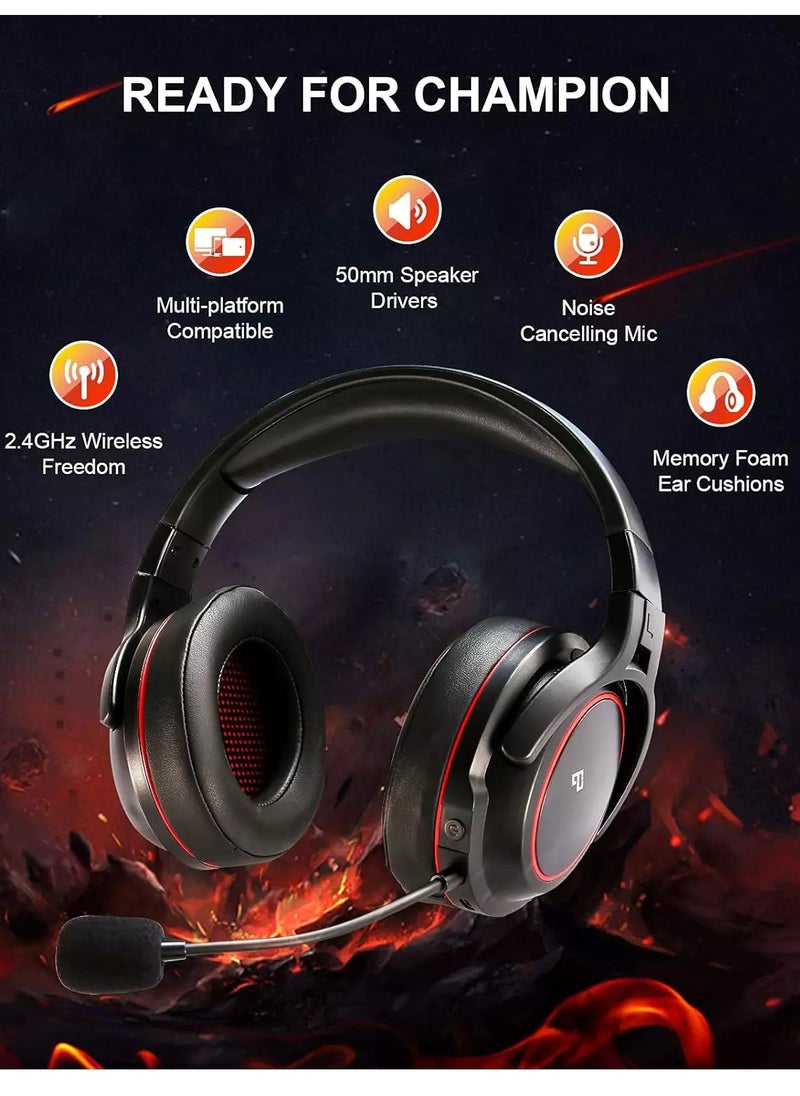 G2 Wireless,Wired 3.5MM Gaming Headset with Detachable Noise Cancelling Mic, Battery 18Hour - pzsku/Z117C4365EF65D9D7AE29Z/45/_/1726591472/0a101396-9417-48aa-aa1d-dadb65722a99