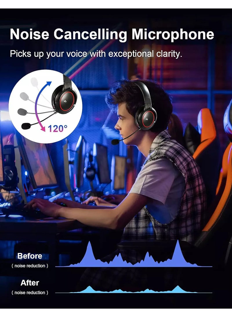 G2 Wireless,Wired 3.5MM Gaming Headset with Detachable Noise Cancelling Mic, Battery 18Hour - pzsku/Z117C4365EF65D9D7AE29Z/45/_/1726591492/2acc259f-25e2-40f2-b006-22afdc67d12c