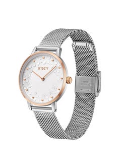 ECSTACY Ecstacy E23502-KMSS Women's Analog Display Watch & Stainless Steel Strap Silver  - Image 2