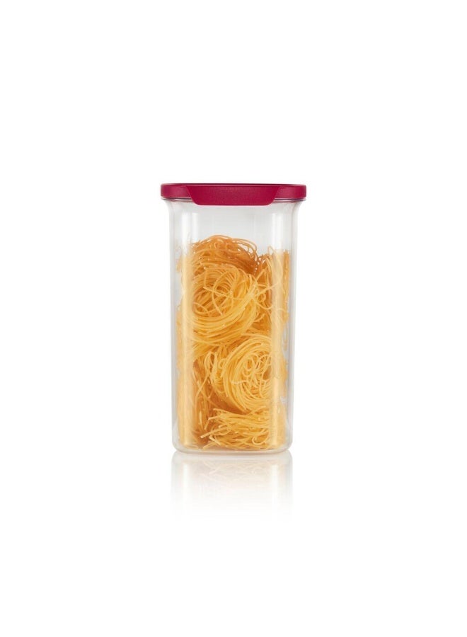توبروير علبة تخزين جافة بيضاوية شفافة للغاية من تابروير، سعة 2 لتر، غطاء أحمر - Image 4