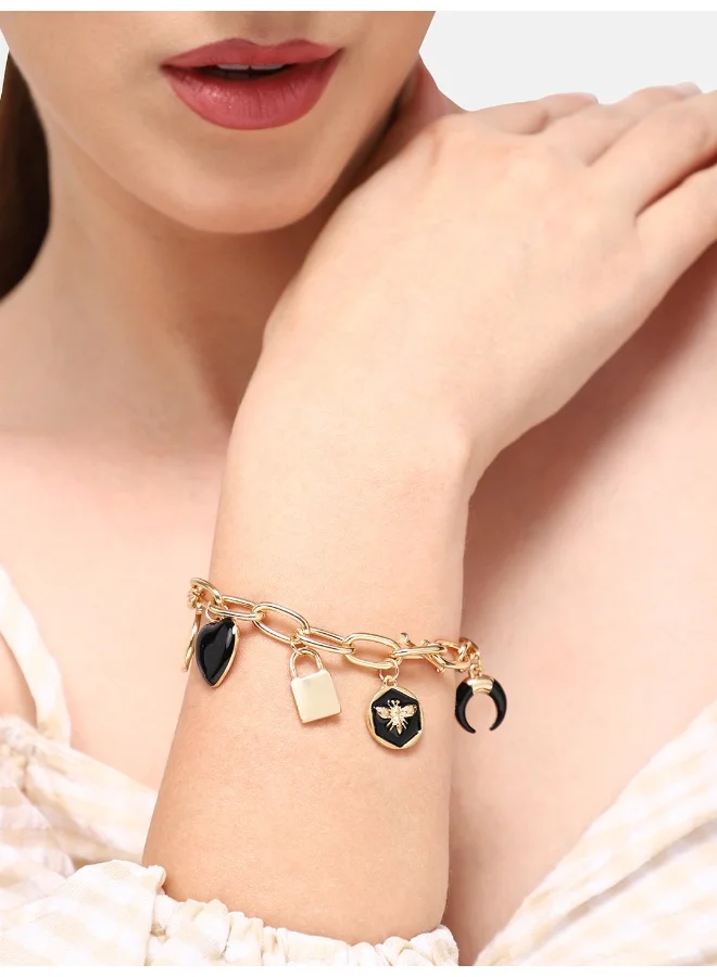 سوهي سوار سحر مصمم الحفلات مطلي بالذهب