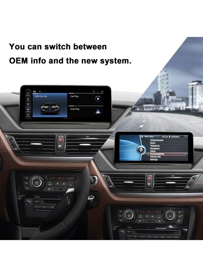 PEMP 10.25" Linux Head Unit for BMW X1 E84 CIC Wireless and Wired CarPlay Android Auto Screen Calls Using The OEM Bluetooth with a Pry Tool （2009-2015） - Image 5