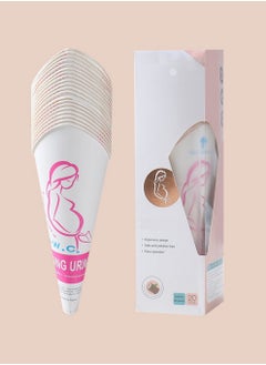 20 Pack Disposable Female Urination Device Pee Funnel for Women Device Portable Girls Urinal Funnel Outside Standing Pee Disposable Cups for Camping  Hiking  Pregnant