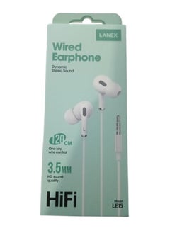 In-ear Wired Earphones with Mic White - pzsku/Z117CAE56D50647B2E644Z/45/_/1739739938/8b662466-beb0-441f-96e8-f1f9e9c38828