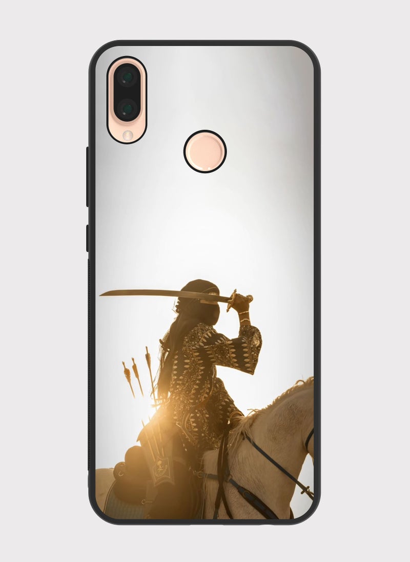 PXLAAT Huawei Nova 3e case cover Horsewoman - Image 1