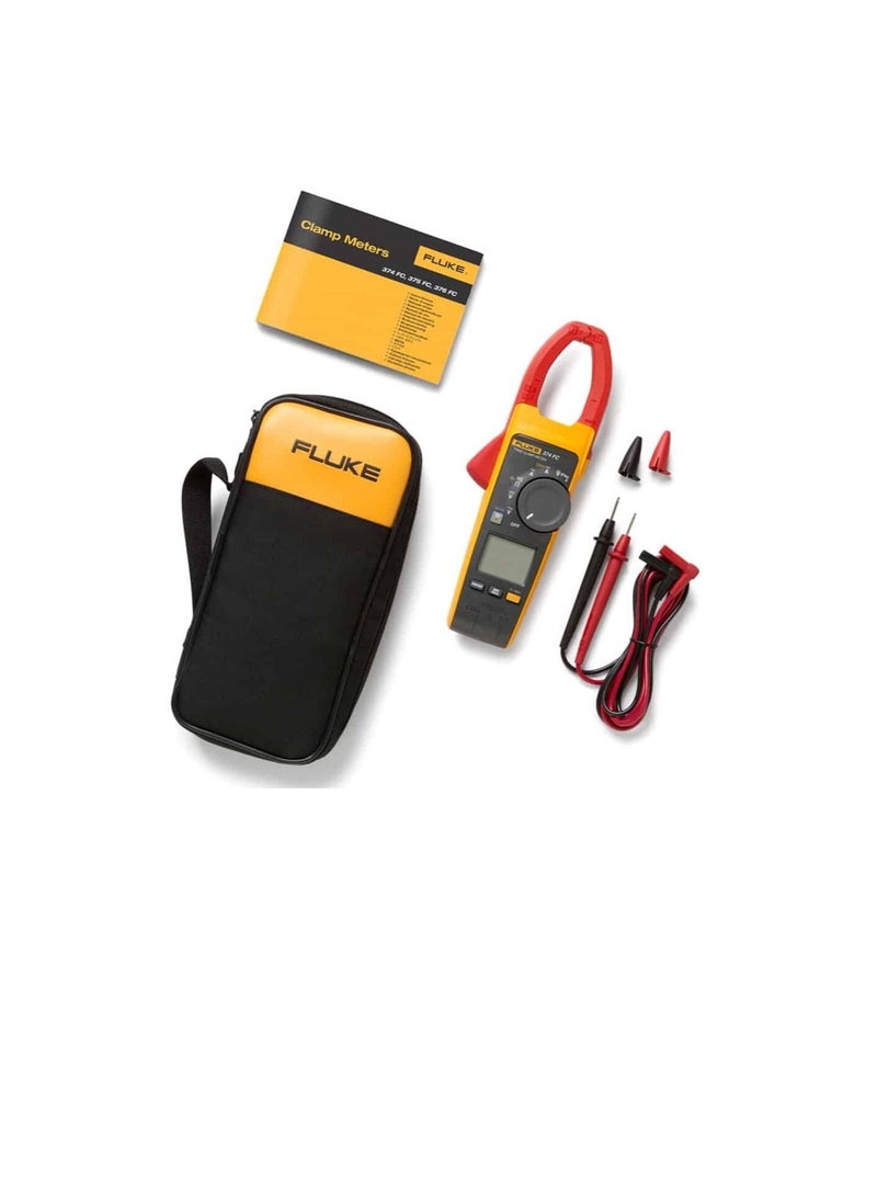 FLUKE - Fluke True RMS Clamp Meter, 600A, 34mm Jaw, CAT IV 600V - Image 1